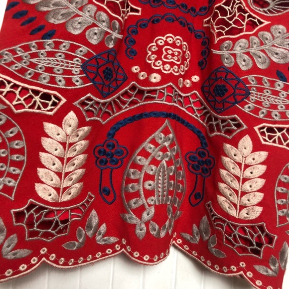 J.O.A Embroidered Mini Dress - Picture 6 of 8